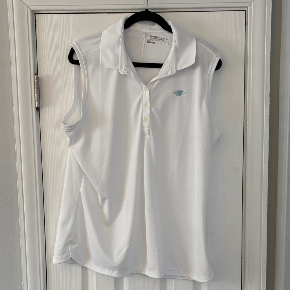 DISNEY Nike GOLF | Women's Sleeveless White Top Size XXL